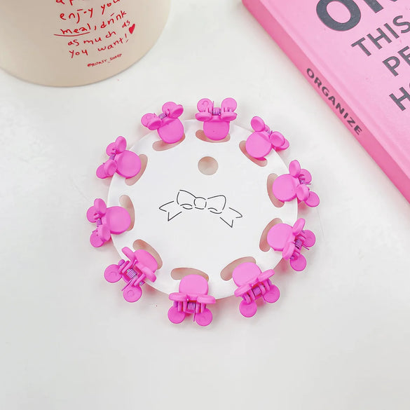 Simple Style Star Heart Shape Plastic Hair Claws