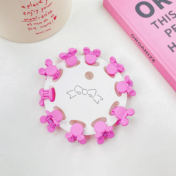 Simple Style Star Heart Shape Plastic Hair Claws