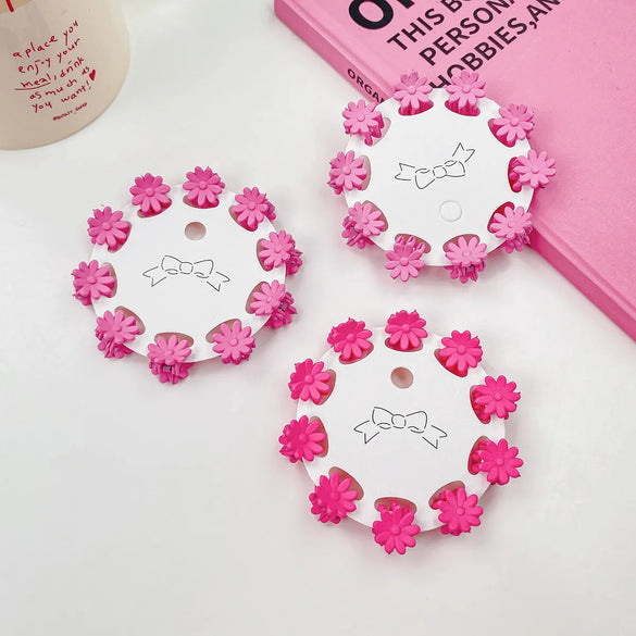 Simple Style Star Heart Shape Plastic Hair Claws