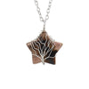 Simple Style Star Natural Stone Ferroalloy Patchwork Pendant Necklace