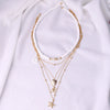 Simple Style Starfish Alloy Wholesale Layered Necklaces