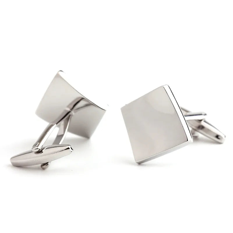 Simple Style Streetwear Geometric Copper Plating Men'S Cufflinks