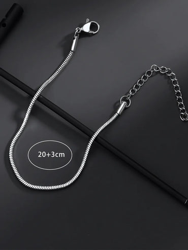 Simple Style Streetwear Solid Color Men'S Bracelets