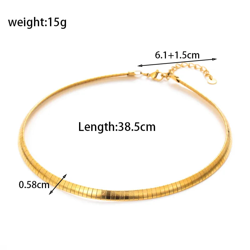 Wholesale Jewelry Simple Style Streetwear Solid Color 304 Stainless Steel Plating Bracelets Necklace