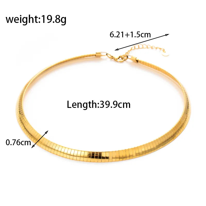 Wholesale Jewelry Simple Style Streetwear Solid Color 304 Stainless Steel Plating Bracelets Necklace