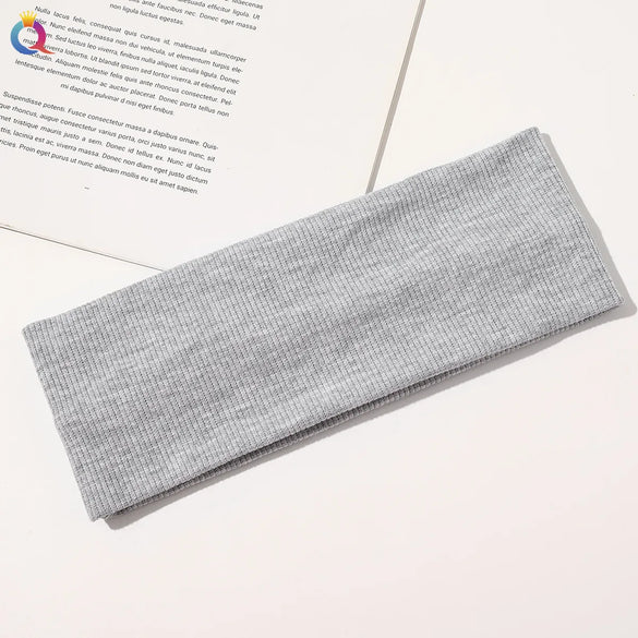 Simple Style Stripe Solid Color Cloth Hair Band 1 Piece