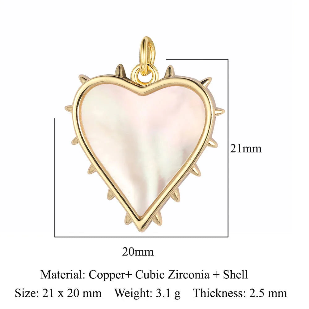 Simple Style Sun Heart Shape Butterfly Copper Plating Inlay Zircon Gold Plated Silver Plated Jewelry Accessories