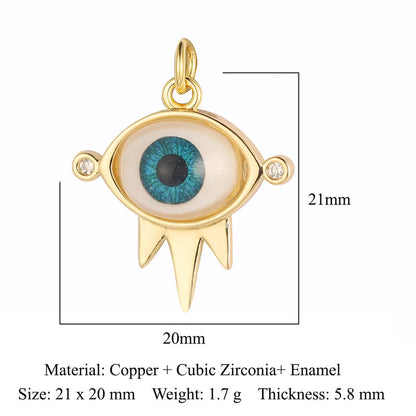 Simple Style Sun Heart Shape Butterfly Copper Plating Inlay Zircon Gold Plated Silver Plated Jewelry Accessories