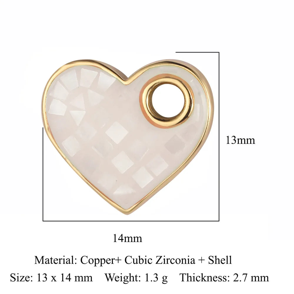 Simple Style Sun Heart Shape Butterfly Copper Plating Inlay Zircon Gold Plated Silver Plated Jewelry Accessories