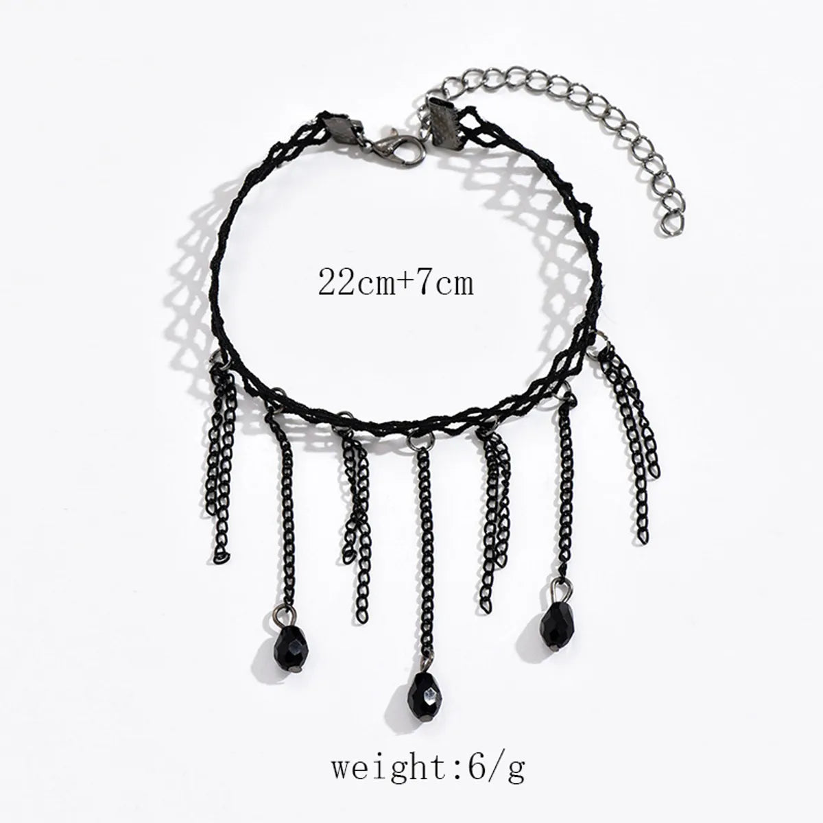 Simple Style Tassel Alloy Women's Anklet