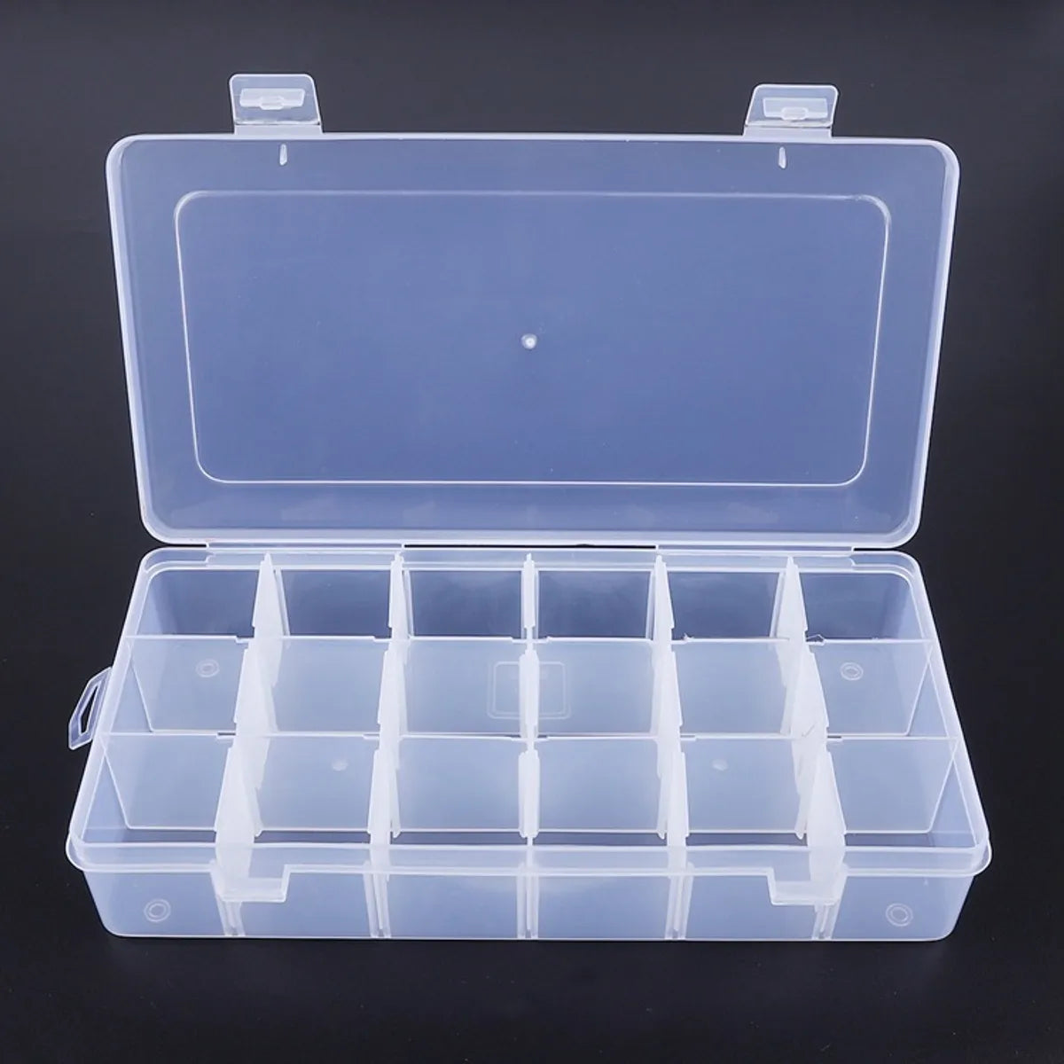 Simple Style Transparent Plastic Jewelry Boxes