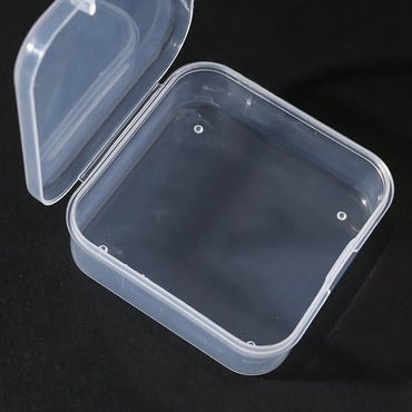 Simple Style Transparent Plastic Jewelry Boxes