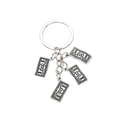 Simple Style Tree Dollar Alloy Plating Bag Pendant Keychain