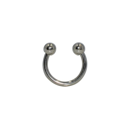 Simple Style U Shape Stainless Steel Lip Stud Nose Ring In Bulk