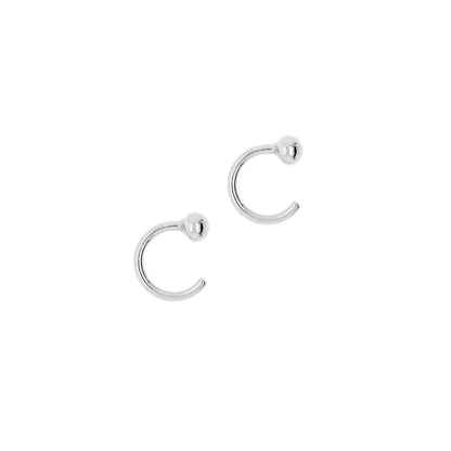 Simple Style U Shape Plating Copper Ear Studs