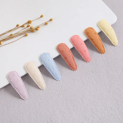 Simple Style Water Droplets Cloth Hair Clip 1 Piece