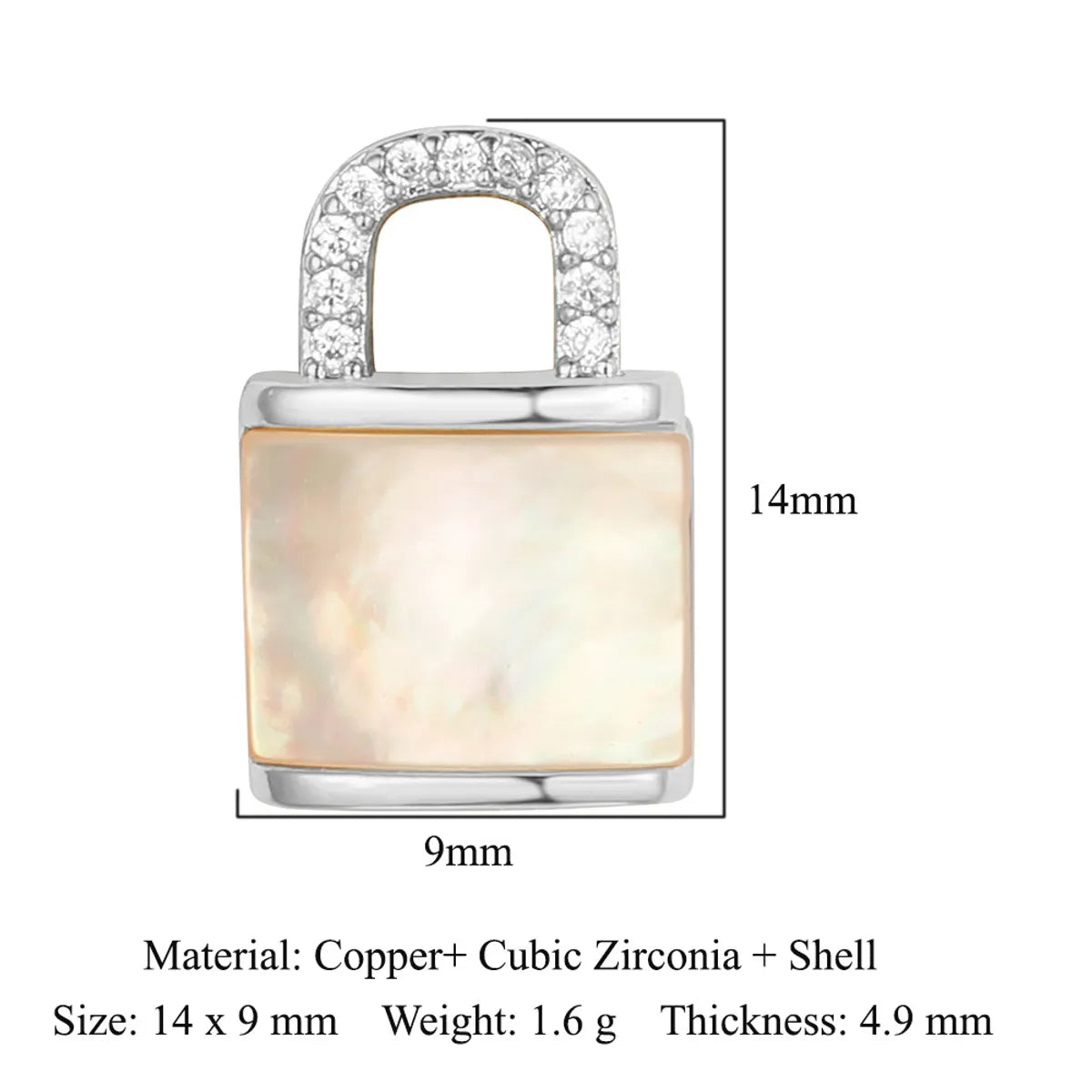 Simple Style Water Droplets Heart Shape Zircon Copper Wholesale Charms Jewelry Accessories