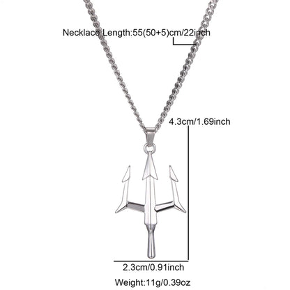 Stainless Steel Simple Style Plating Pendant Necklace