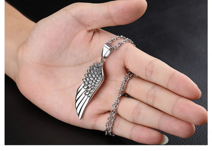 Simple Style Wings 304 Stainless Steel Polishing Men'S