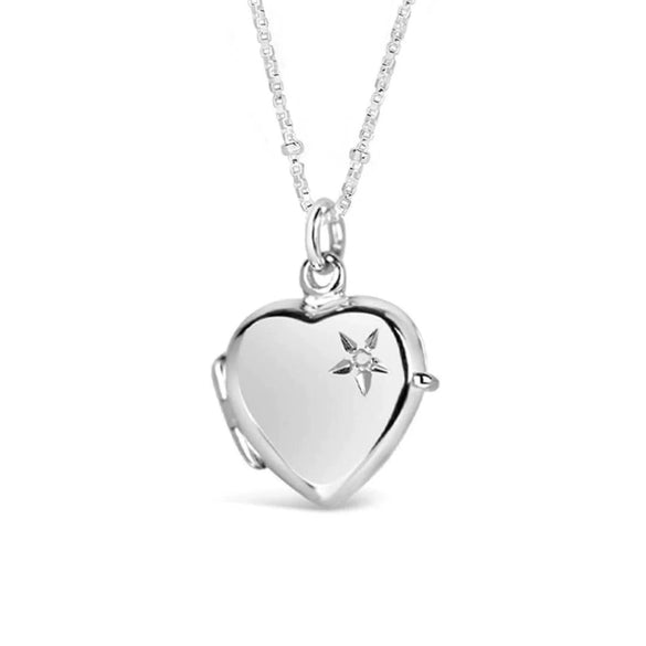 Simple Titanium Steel Heart Openable Photo Album Necklace Electroplated With 18K Real Gold