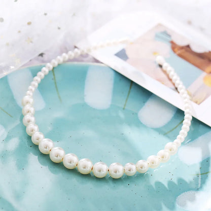 Simple Wave Pearl Headband