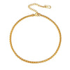 Simple Women's Stainless Steel Double Layer Chain Anklet With Heart Shaped Pendant Fashion Jewelry Accessory