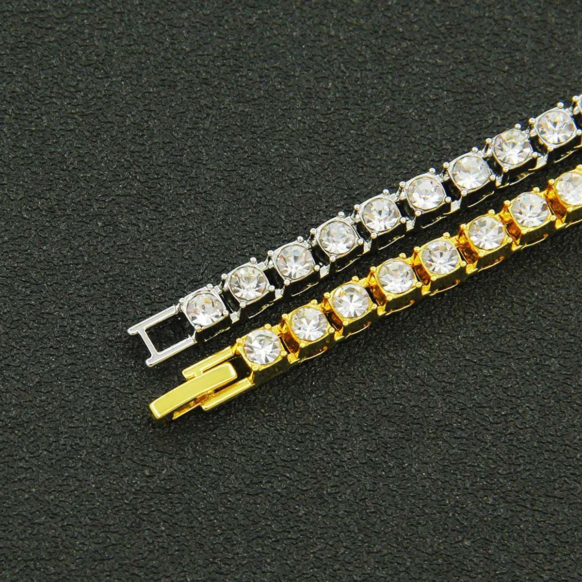 Single-Row Diamonds One-Row Diamond Necklace Full Of Diamonds Tennis Chain