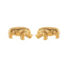 Small Animal Stud Earrings Stainless Steel 18K Gold Plated Electroplated Unisex Old Money Style