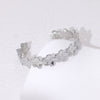 Small Fresh Flower Titanium Steel Bracelet With Niche Design 18K Gold Non Fading Electroplated For Women