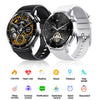 Smart Bracelet Silicone Sports Health Monitoring With Magnetic Attraction Charging And Round Dial