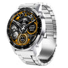 Smart Bracelet Silicone Sports Health Monitoring With Magnetic Attraction Charging And Round Dial
