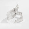 Smart Leaf Winding Bracelet Liquid Metal Electroplating Design