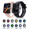 Smart Watch Aluminum Alloy Environmentally Friendly Silicone Square Health Sports Daily Waterproof Blood Oxygen Detection