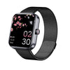 Smart Watch Aluminum Alloy Environmentally Friendly Silicone Square Health Sports Daily Waterproof Blood Oxygen Detection