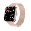Smart Watch Aluminum Alloy Environmentally Friendly Silicone Square Health Sports Daily Waterproof Blood Oxygen Detection