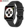 Smart Watch Metal Silicone Stainless Steel Sports Square Round Waterproof