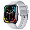 Smart Watch Silicone Wristband Square Dial Bluetooth Blood Oxygen Detection Heart Rate Blood Pressure
