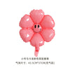Smiley Daisy Aluminum Foil Balloon Flower Party Decoration Photo Prop For Birthday Arrangements