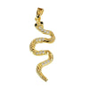 Snake Jewelry Accessories Copper Gold Plated Microinlay Animals Zodiac Style For Women