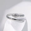Snake Ring Stainless Steel Titanium Steel Electroplated Niche Style For Women