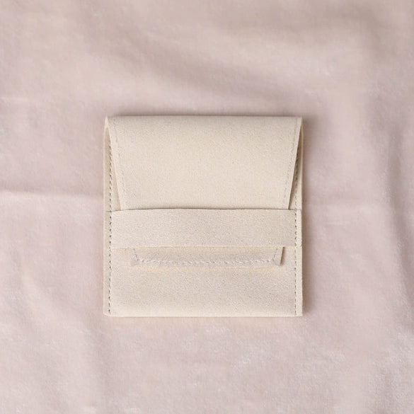 Snap Bag Velvet Jewelry Packaging Hidden Buckle Storage Bag Doublesided Fabric Bag