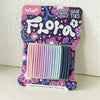 Soft Candycolored Seamless Highelasticity Durable Handmade Mixed Materials Hair Ropes Simple Nonharmful Hairtying Rubber Bands Traceless Hair Rope