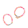 Soft Pottery Bracelet Geometric Pattern Handmade Unisex