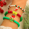 Soft Pottery Bracelet Handmade Geometric Style Unisex