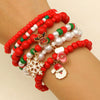 Soft Pottery Bracelet Handmade Geometric Style Unisex