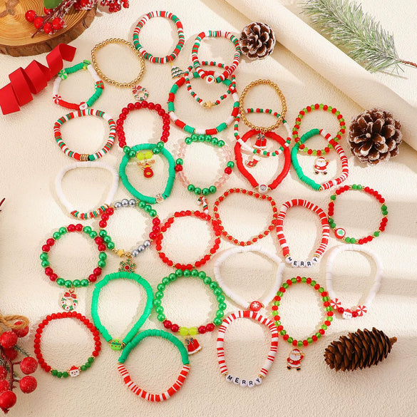 Soft Pottery Bracelet Handmade Geometric Style Unisex