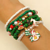 Soft Pottery Bracelet Handmade Geometric Style Unisex