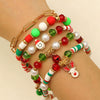 Soft Pottery Bracelet Handmade Geometric Style Unisex
