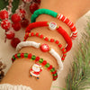 Soft Pottery Bracelet Handmade Geometric Style Unisex