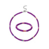 Soft Pottery Round Necklace For Women Handwoven Geometric Style